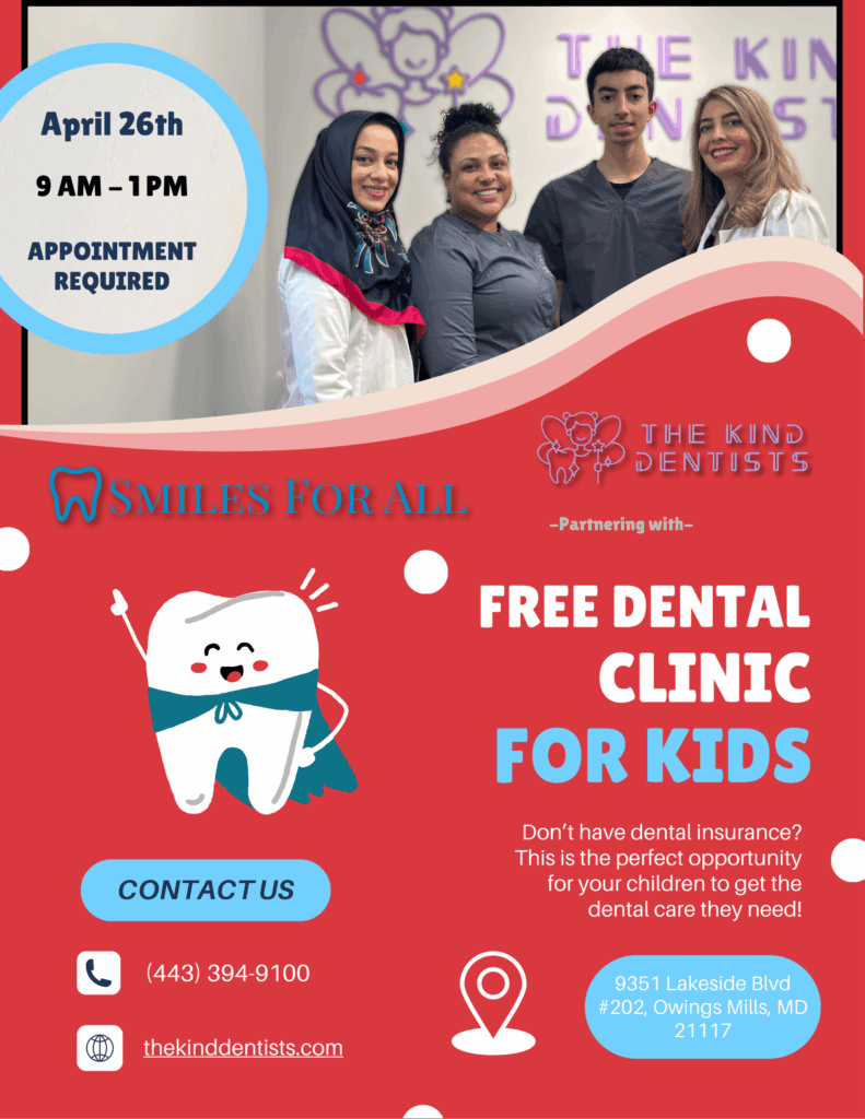 April Free Dental Clinic Flyer